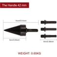 thumbnail image 2 of Replaceable shank electric drill cutting tool, 2 of 5