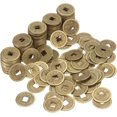 thumbnail image 1 of 200 monedas chinas de Feng Shui, monedas Ching de buena suerte de bronce antiguo, decoraciones temáticas asiáticas, para la salud y la riqueza - 1 pulgada, 1 of 5