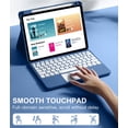 thumbnail image 3 of Funda con teclado para tableta, compatible con Harvopu, iPad Air de 11 pulgadas, 3 of 8