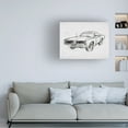 thumbnail image 3 of Annie Warren 'Classic Car Sketch IV' Canvas Art, 3 of 3