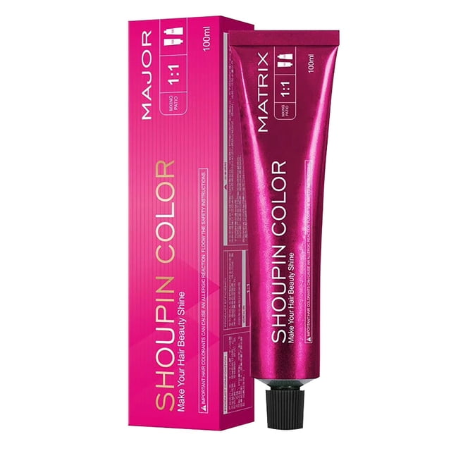 WREESH Hair Coloring Shampoo Micro T^ide Color Single Hair Cream Blue And Black Color Hair