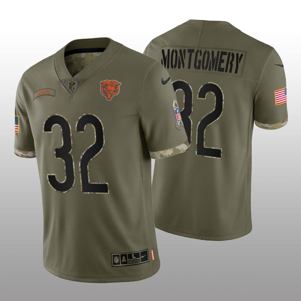 Chicago Bears Nike 2022 Salute To Service Therma Performance