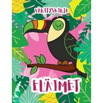 Eläimet: Värityskirja (Paperback)