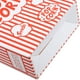 thumbnail image 3 of 25 recipientes de papel para palomitas de maíz, cubos, tazones y cajas a rayas para cines., 3 of 7