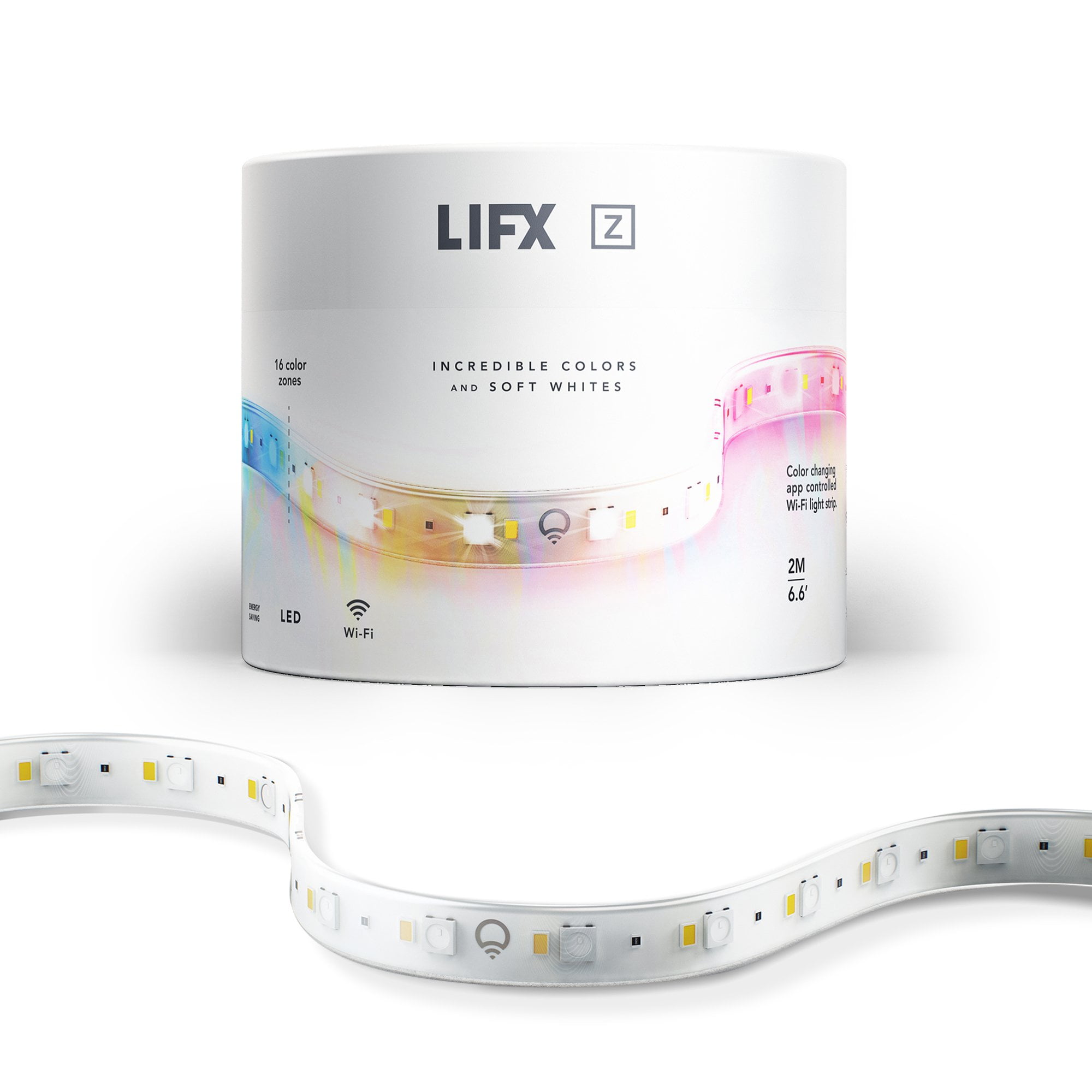 LIFX Z WiFi Dimmable Controller and Multi LED Light Strip Starter Kit - Walmart.com