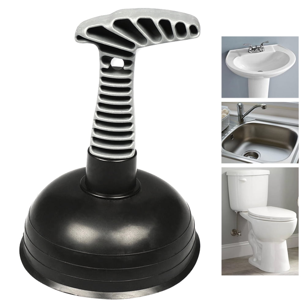 Small Plunger Unclogging Kitchen Bathroom Sink Drain Blaster Cleaner
