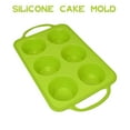 thumbnail image 2 of Round Cylinder Silicone Baking Molds for Chocolate Candy Muffins Cupcakes Soap Bath Bombs, 2 of 5