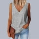 thumbnail image 2 of Blusas para mujer,Blusa informal sin mangas con lentejuelas para mujer, de poliéster y cuello redondo, ideal para el verano, sopatenor, 2 of 8