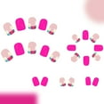 thumbnail image 6 of KUFptva Press on Nails Fake Nails Stick Glues on Nails False Nails Acrylic Nails Artificial False Nails for DIYS Nails Designs, 6 of 7