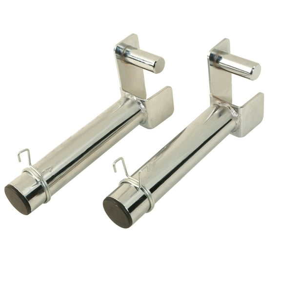 Fitness Reality Extended 9 In. Olympic Weight Plate Holder Attachment for 2 In. x 2 In. Tube Power Cage