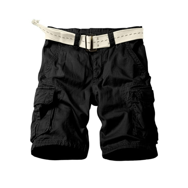 Wpawbk Pantalon de Travail en Polyester Multi-Poches Imperméable Haute Élasticité pour Hommes Été Randonnée Cyclisme Pêche Camping Quotidien Extérieur