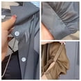 thumbnail image 5 of Long Sleeve Shirts for Women, Summer Chiffon Long Sleeve Sun Protection Blouse, Gray XL, 5 of 7