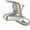Brushed Nickel, variant on Olympia Faucets L-6172 Elite 1.2 GPM Centerset Bathroom Faucet - Nickel