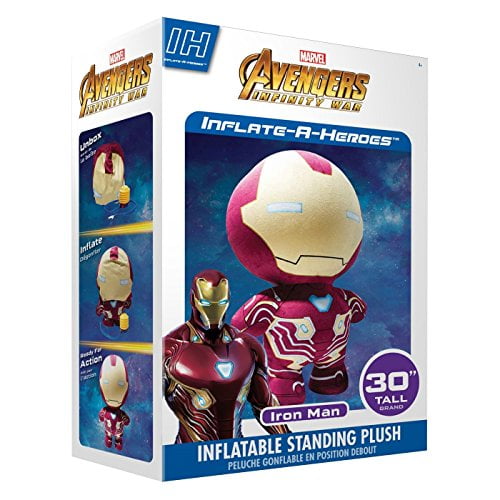 Inflate-A-Mals Marvel Avengers Infinity War Collectible Plush Character: Spiderman