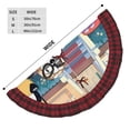 thumbnail image 4 of Lsque Bluey for Christmas Tree Skirt, Merry Christmas Tree Skirt Collar, Xmas Holiday Decoration-36", 4 of 7