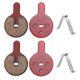 thumbnail image 2 of 10 pares de pastillas de freno de disco de resina para bicicleta de montaña MTB para BB8 NOVELA YINXING BOLIDS FOREVIR, piezas de freno de disco para bicicleta de montaña y carretera, 2 of 5