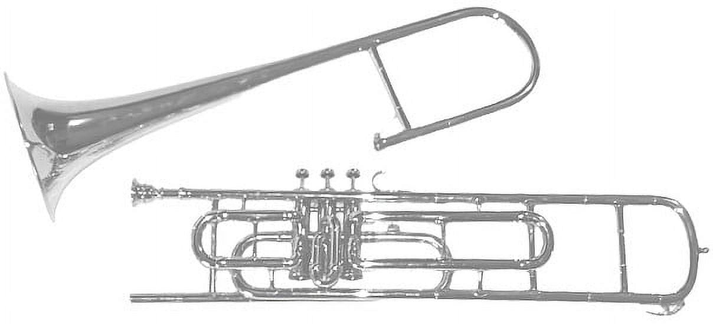 SHREYAS Valve Trombone Nickel Plated Bb SHRY072