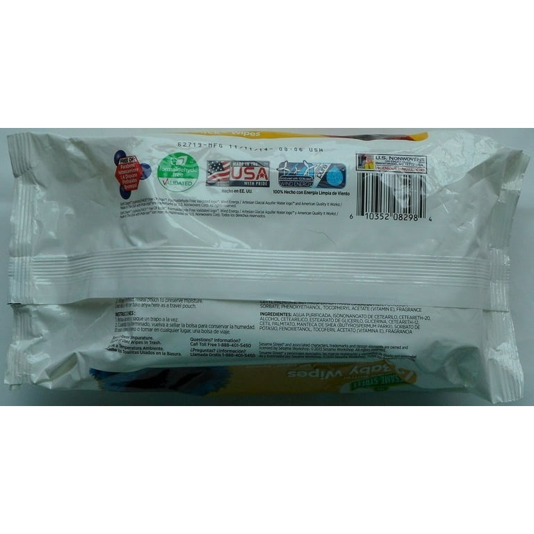 Sesame street sales baby wipes