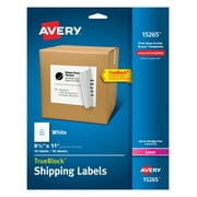 Avery Internet Shipping Labels, 8-1/2" x 11", 10 Labels (15265)