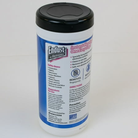 Endust - Anti-Static Pop-Up Wipes and Gel Screen Cleaner With Towel Kit