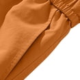 thumbnail image 3 of fatyb Mens Hiking Cargo Shorts Elastic Waist with Belt Lightweight Outdoor Fishing Casual Work Shorts, 3 of 7