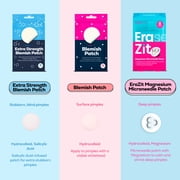 Hanhoo Extra Strength Blemish Patch with Salicylic Acid and Hydrocolloid, Latex-Free, Acne Treatment for All Skin Types, 36 Ct.