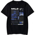 thumbnail image 3 of Milo J 511 Album Merch T-Shirts Summer Women Men Fashion Casual Short Sleeve Tee Streetwear, 3 of 7