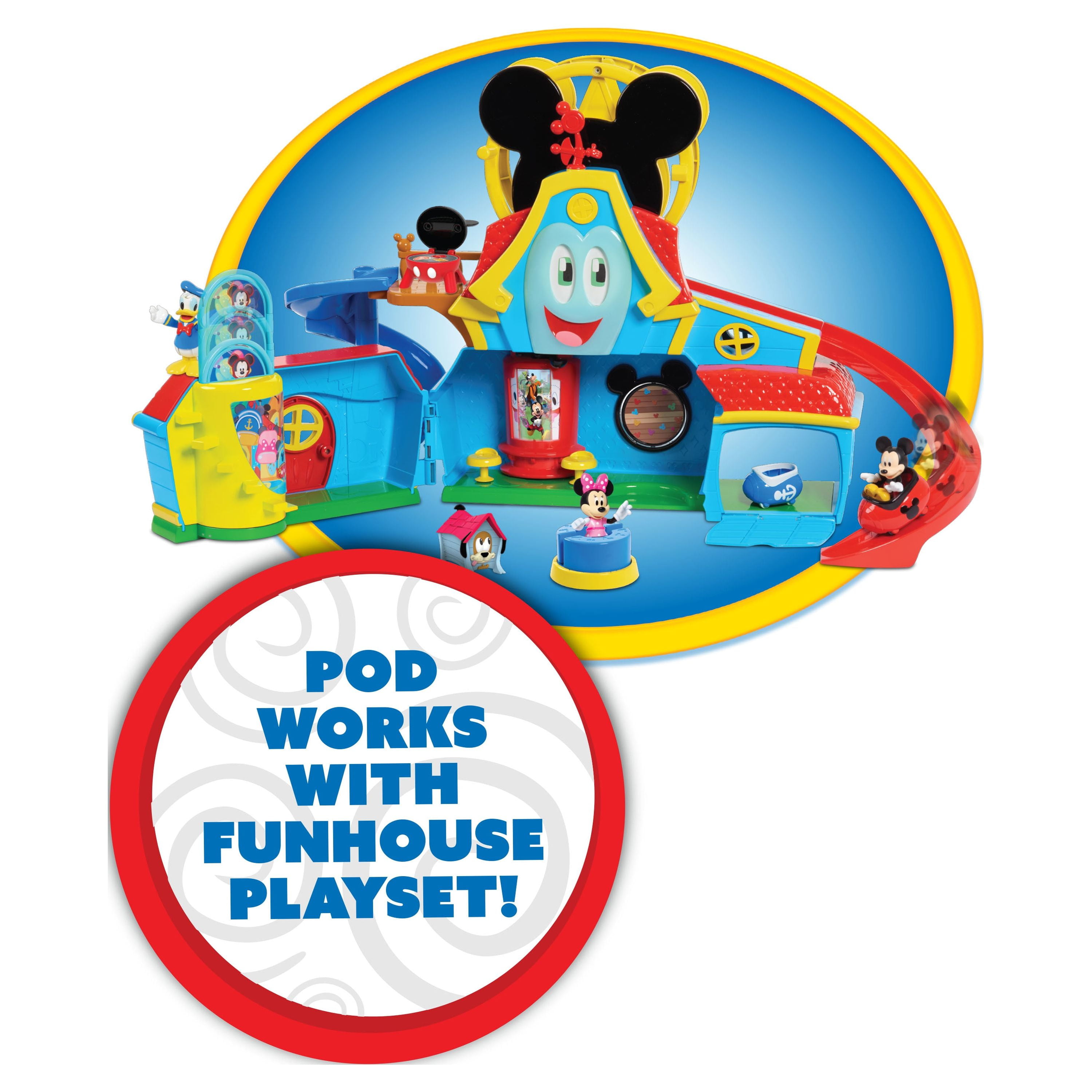 Véhicule de Transformation Disney Junior Mickey Mouse Funhouse