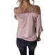 thumbnail image 3 of Moda mujer casual sexy honda manga corta tops blusa casual camiseta Fridja  gope5094, 3 of 6