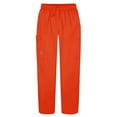 thumbnail image 2 of Sivvan Womens Scrub Set - Multi Pocket Cargo Pants & Stylish Mock Wrap Top, 2 of 6