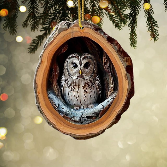 Xihbxyly Adornos Navideños de Acrílico, Divertido Colgante Religioso Redondo, Decoración Navideña Única, Decoración Versátil para El Árbol y El Hogar, Idea de Regalo Festivo, 8 Cm de Diámetro, Juego