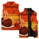 thumbnail image 3 of Chaleco acolchado para hombre para el día de Acción de Gracias, abrigo de moda con diseño de calabaza, conjunto de entrenamiento de otoño con hojas de arce, chaquetas de invierno duraderas para hombre, 3 of 5