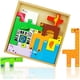 thumbnail image 1 of Juego de rompecabezas de madera HUOGUO 3D con forma de animal para niños, educativo, 1 of 5