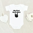 thumbnail image 2 of Newbabywishes - Cute My First Rock Shirt Baby Clothes for Boys and Girls - Newborn Baby Clothes, 2 of 4