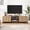 62.99"*15.74"*17.71"-Natural, variant on YOCWO TV Stands for 65 inch tv, TV Stand with Sliding Wave Doors, Wood Entertainment Center for TVs, Media Console Cabinet with Open Storage for Living Room, Natural