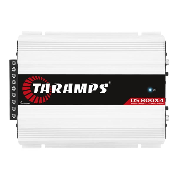 Amplificador de audio para coche Taramp's DS 800x4 800W RMS 4 canales 1 ohmio