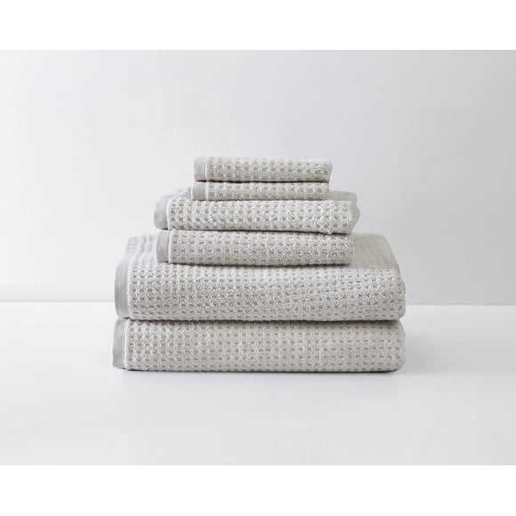 Juego de toallas de baño Tommy Bahama, 6 piezas, algodón absorbente