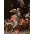 thumbnail image 3 of Ludovico Mazzanti 19x24 Black Modern Framed Museum Art Print Titled - The Death of Lucretia (circa 1735 - 1737), 3 of 5