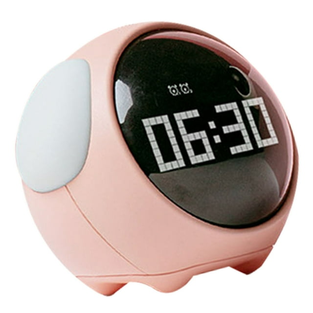 Reloj despertador LED Jadeshay reloj de expresión perro