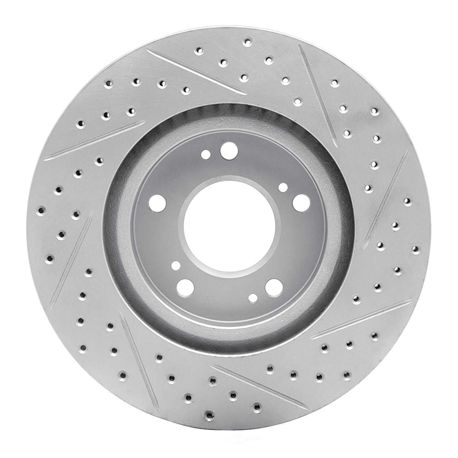 Dynamic Friction Company 830-72037L DFC Geoperformance Rotor - Drilled and Slotted