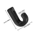 thumbnail image 2 of LOLIPPYY 8Ud Gancho Multi Función Para Kayak Color Negro Material ABS Uso Diario Exterior, 2 of 8
