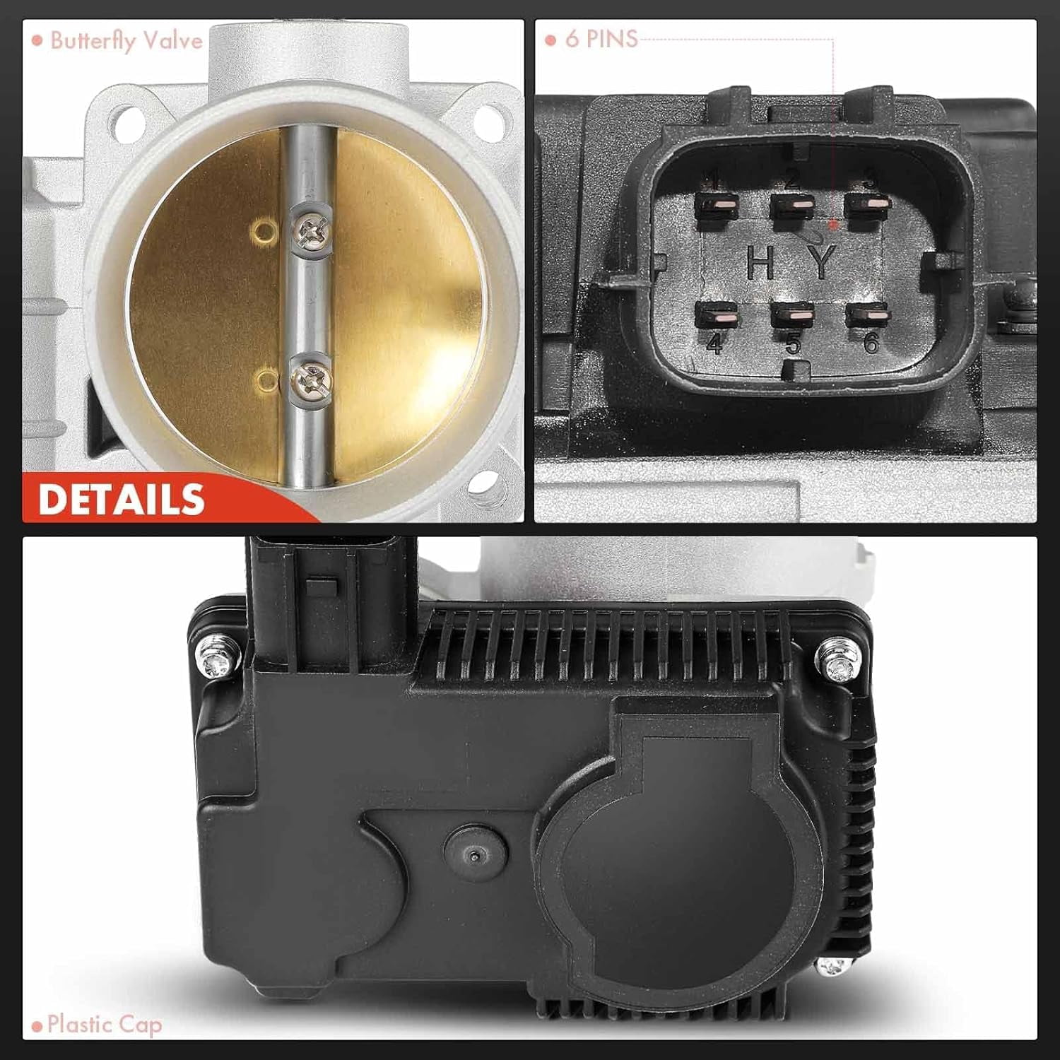 A-Premium Throttle Body Assembly Compatible with Nissan Altima Sentra 2002-2006 L4 2.5L