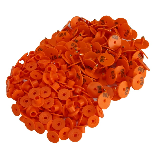 Etiqueta De Gestión De Información Animal Bling Bling 200 Piezas Naranja