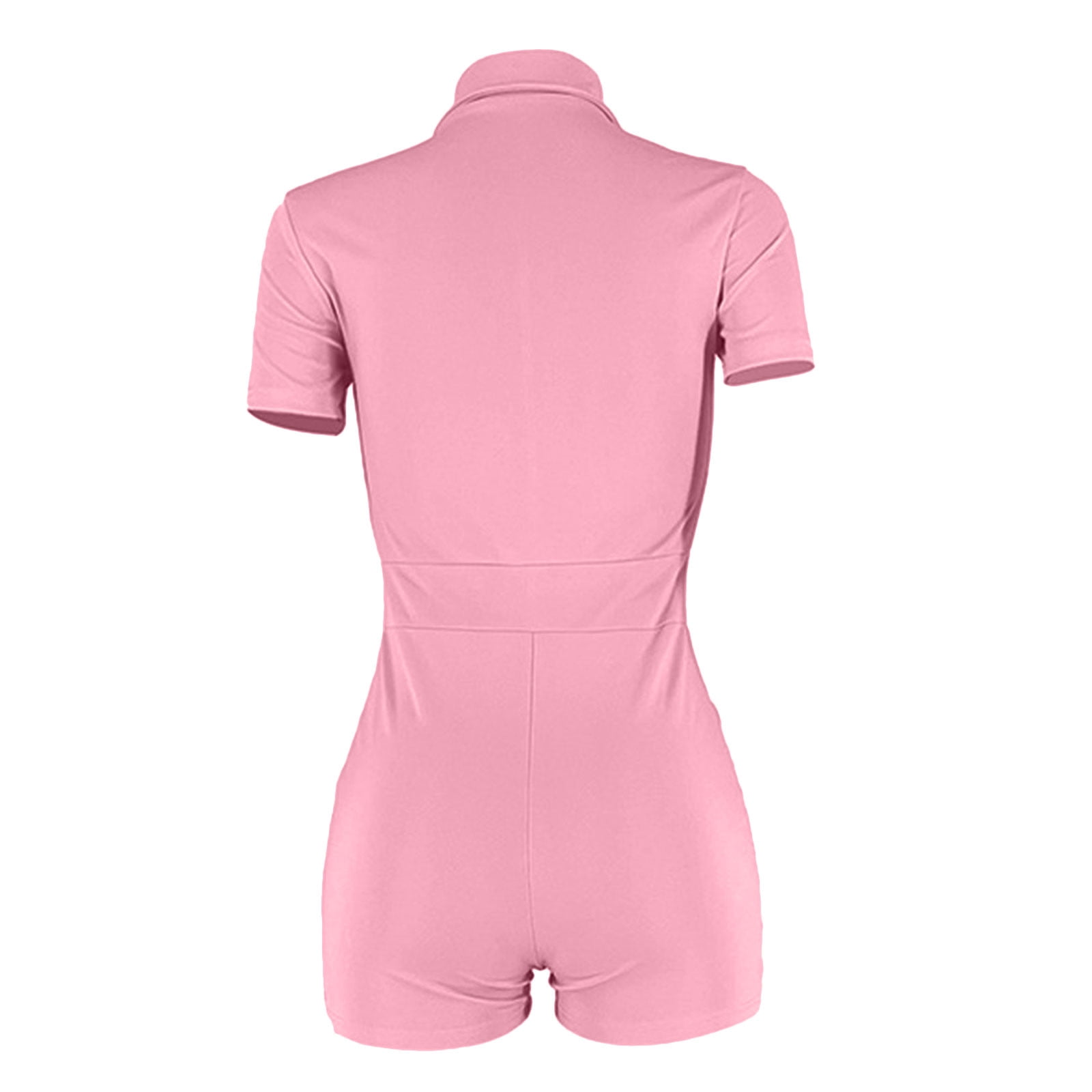 Women's Summer Bodycon Romper Athletic High Waist Short