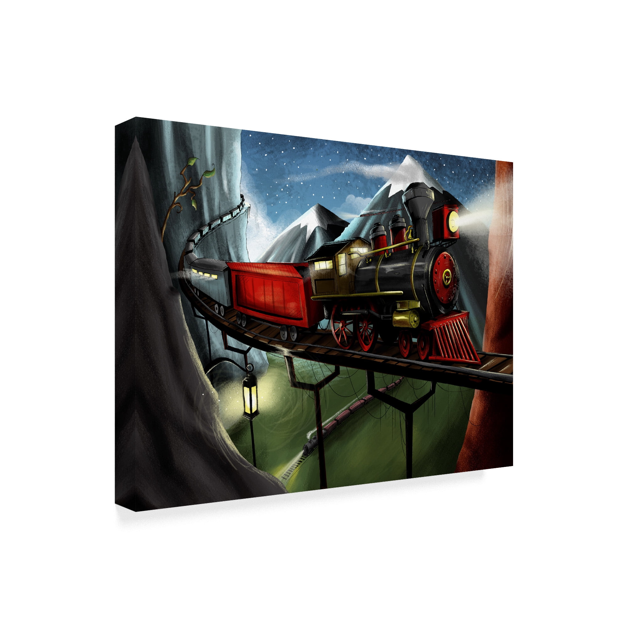 Trademark Fine Art 'The Midnight Special' Canvas Art by Mischief Factory