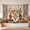 C, variant on XaaKee Tapestry Wall Hanging, Clay Vessel Vista II Bohemian Abstract Mural, High-Quality Polyester Bedroom Tapestry 60x40Inch