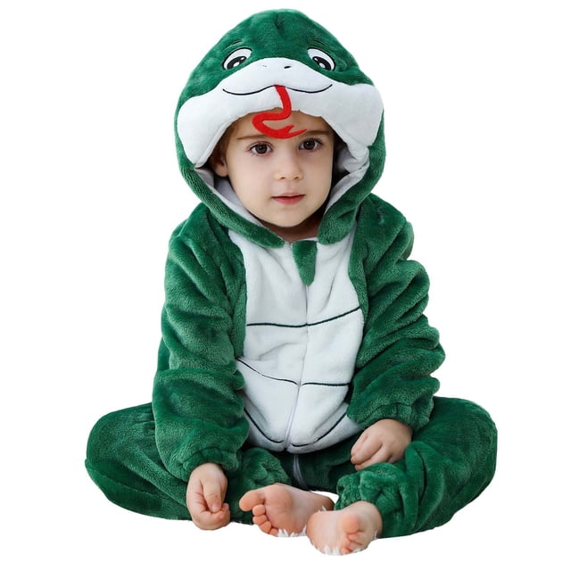 Tenue Déguisement Animal pour Bébés et Tout-Petits, Combinaison à Capuche