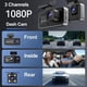thumbnail image 2 of Cámara Dash Cámara de tablero DVR 1080P Cámara frontal e interior Grabadora de conducción con pantalla IPS de 2 pulgadas Soporte gran angular de 170° Visión nocturna clara Bloqueo de colisión Grabaci, 2 of 6