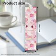 thumbnail image 7 of ZUXONGSY Pink Cherry Blossom Axolotl Print 6 in 1 Kids Backpack Set with Lunch Box Pencil Case Water Bottle Holder Keychain Bookmark, Large Capacity School Bookbag for Boys Girls Back to School Gift, 7 of 7