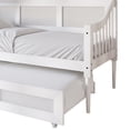 thumbnail image 6 of Castle Place Timeless Cane Wooden Daybed with Trundle, White, 6 of 12